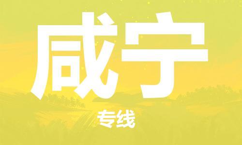 邯郸到咸宁物流专线-邯郸至咸宁货运让您无后顾之